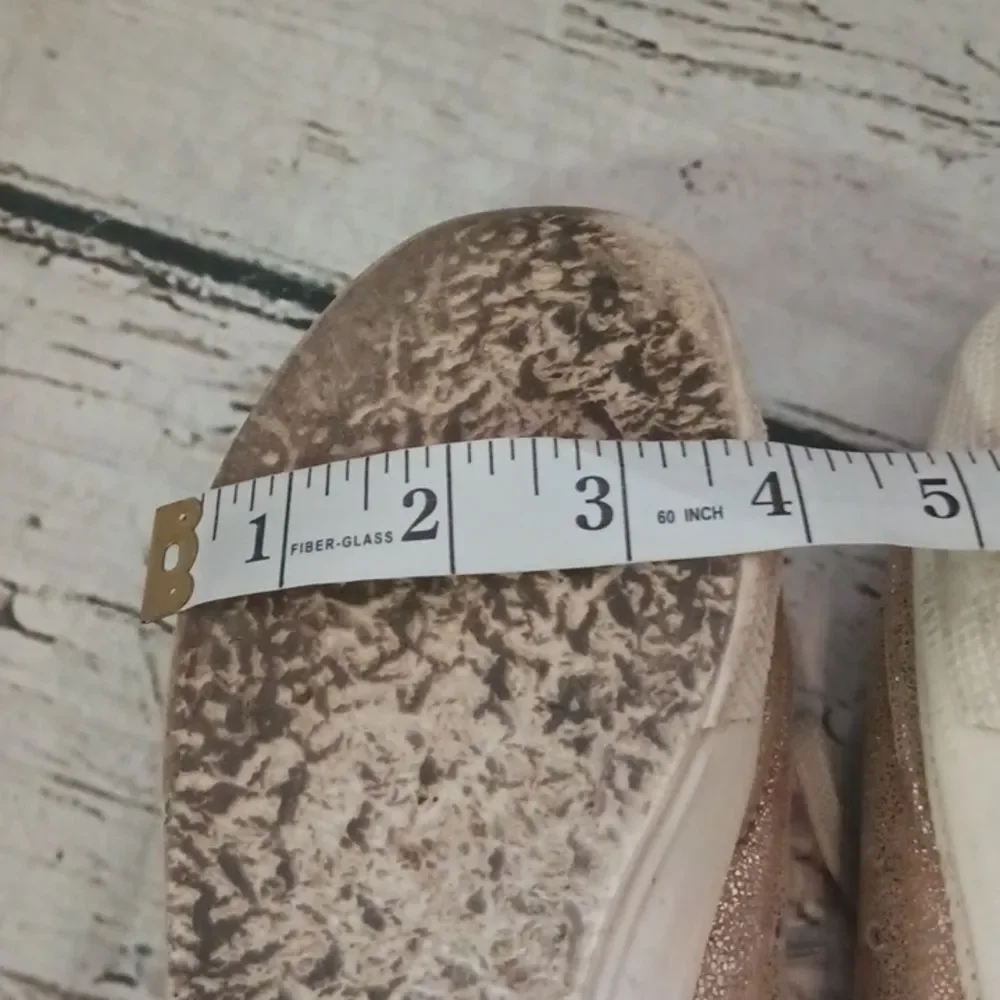 Golden Goose Metallic Gold May GGDB Sneakers Tennis Shoes 37 - Picture 11 of 11